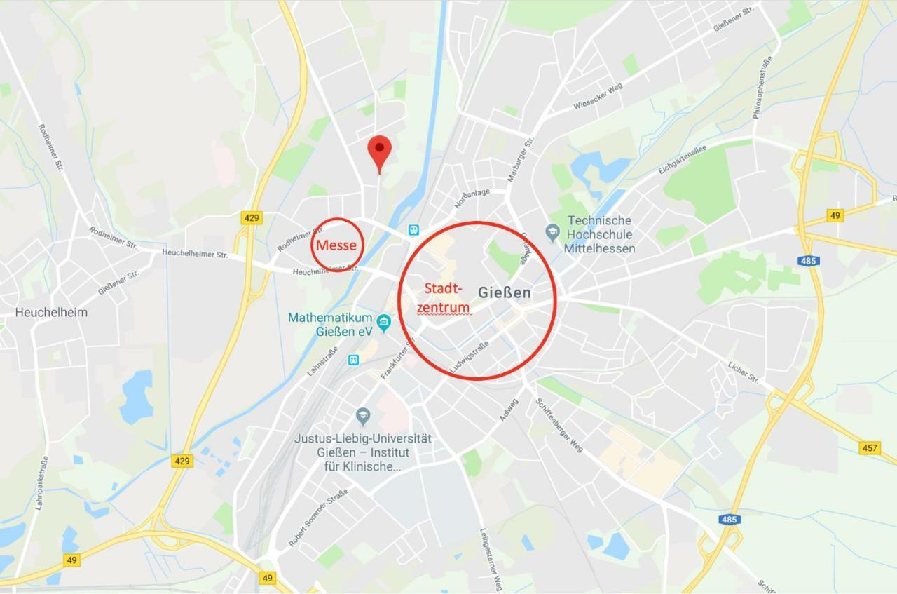 Bed & Kitchen Apartment Gießen Екстериор снимка